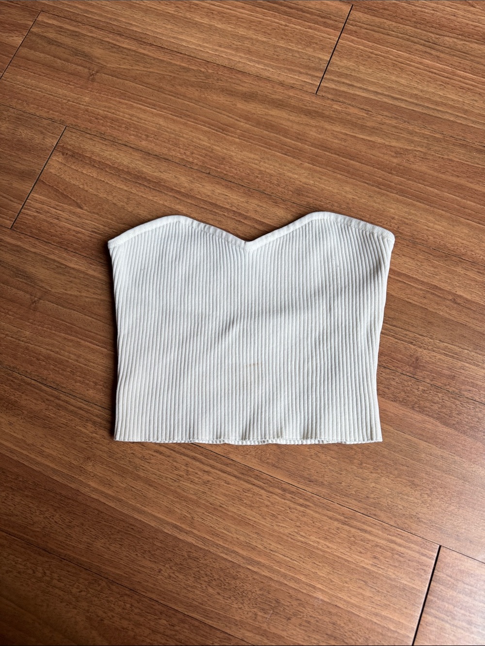 Forever 21 cream tube top